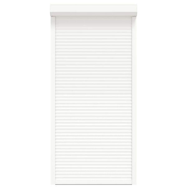 vidaXL Predokenn&aacute; roleta, hlin&iacute;k 100x210 cm, biela