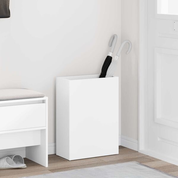 vidaXL Stojan na slnečn&iacute;k Biela 40 x 20 x 55,5 cm Kompozitn&eacute; drevo