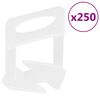 vidaXL Podložky na vyrovn&aacute;vanie dlažd&iacute;c 250 ks 3 mm