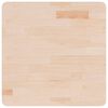 vidaXL Štvorcová stolová doska 60x60x1,5 cm neošetrený dubový masív