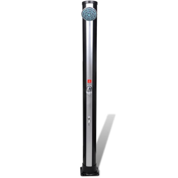 Vonkaj&scaron;ia sol&aacute;rna sprcha so sprchovou hlavicou a koh&uacute;tikom 35 l