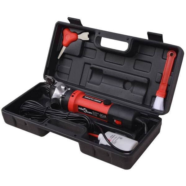 vidaXL 7-dielna sada strojčeka na strihanie oviec 550 W