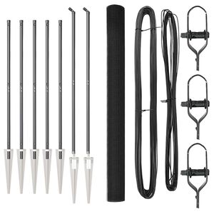 vidaXL Stĺp na plot. Siv&aacute;