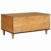 vidaXL Konferenčný stolík Svetlohnedá 80 x 54 x 40 cm Akáciový masív