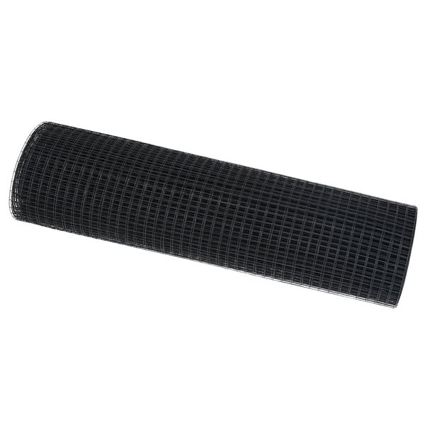 vidaXL Zvarený drôtený plot Sivá 0.8 x 50 m Oceľ