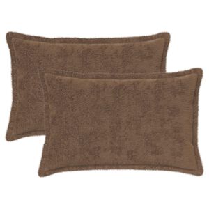 vidaXL Poťah na podložku 2 ks HOUTEN Svetlohned&aacute; 30 x 50 cm