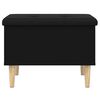 vidaXL Úložná lavička čierna 62x42x46 cm kompozitné drevo