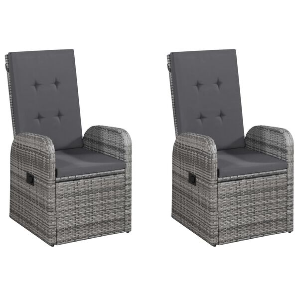 vidaXL 5-dielna z&aacute;hradn&aacute; jed&aacute;lensk&aacute; s&uacute;prava s vank&uacute;&scaron;mi polyratan siv&aacute;