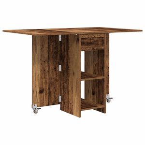 vidaXL Jed&aacute;lensk&yacute; st&ocirc;l 115 x 70 x 75 cm Kompozitn&eacute; drevo Star&eacute; drevo