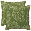 vidaXL Poťah na podložku 2 ks HOUTEN Design s listami 30 x 30 cm