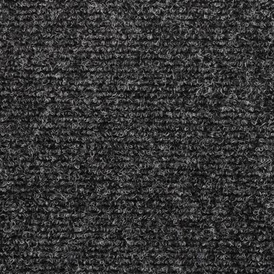 vidaXL Nášľapy na schody 5 ks sivé 65x21x4 cm vpichovaná textília
