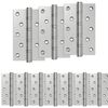 vidaXL P&aacute;nt 16 ks 125 x 75 x 13 mm Strieborn&aacute; Oceľ