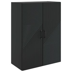 vidaXL N&aacute;stenn&aacute; skrinka Čierna 66 x 34,5 x 90 cm Kompozitn&eacute; drevo