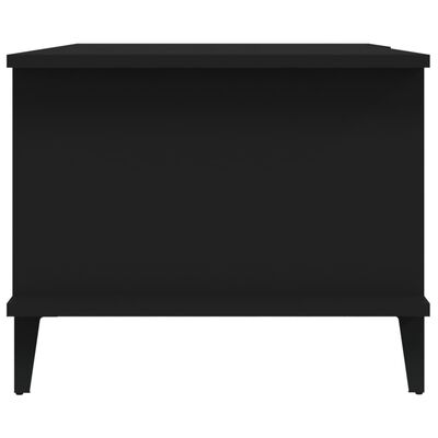 vidaXL Konferenčný stolík čierny 90x50x40 cm spracované drevo