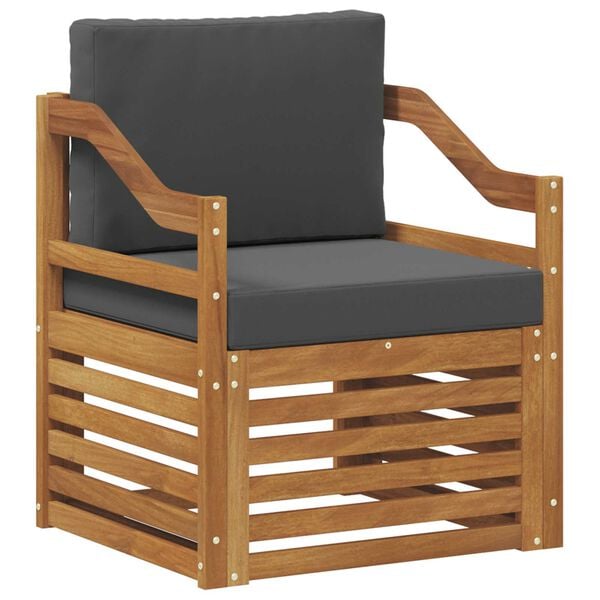 vidaXL Z&aacute;hradn&aacute; s&uacute;prava gaučov Mas&iacute;vne ak&aacute;ciov&eacute; drevo a polyester