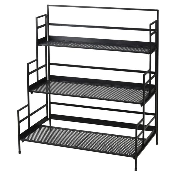 ProGarden Stojan na rastliny rovn&yacute; 3-poschodov&yacute; 90 cm