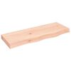 vidaXL K&uacute;peľňov&aacute; doska 80x30x(2-6) cm neo&scaron;etren&yacute; mas&iacute;v