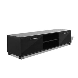 vidaXL TV skrinka, leskl&aacute; čierna 120x40,5x35 cm