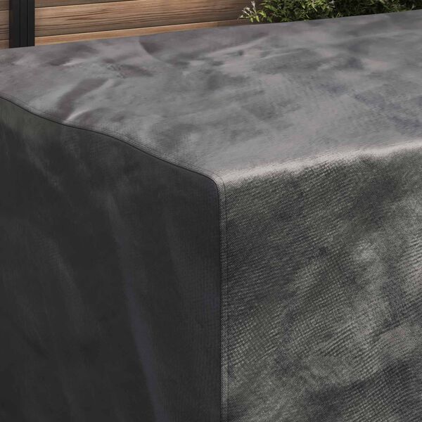 vidaXL Obal na n&aacute;bytok Jednofarebn&yacute; Čierna 230 x 165 x 80 cm 210D