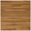 vidaXL Vrchn&aacute; doska 80 x 80 x 3,5 cm &Scaron;tvorcov&yacute; Hust&eacute; teakov&eacute; drevo