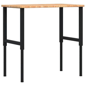 vidaXL Pracovn&yacute; st&ocirc;l bledohned&yacute; 100x60x(71,5-98)cm dub. mas&iacute;v obdĺžnik
