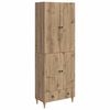 vidaXL Sada skr&iacute;ň 2 pcs 66 x 34,5 x 95 cm Kompozitn&eacute; drevo