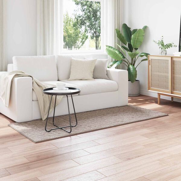 vidaXL Kusov&eacute; koberce Obdĺžnikov&yacute; HUARTE Pieskov&aacute; 200 x 80 cm