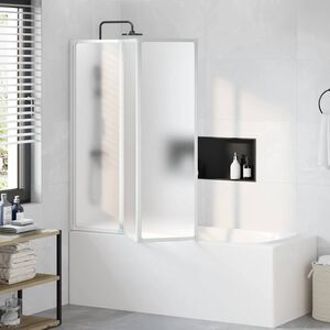 vidaXL Vaňov&aacute; z&aacute;stena 141 x 132 cm 3 skladacie panely