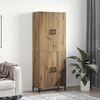 vidaXL Highboard dub artisan 69,5 x 34 x 180 cm Kompozitn&eacute; drevo