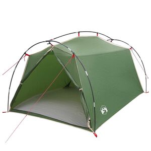 vidaXL Tunelov&yacute; stan Zelen&aacute; Pre 2 osoby 185T Polyester s PU n&aacute;terom