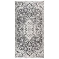 vidaXL Vonkajší koberec hladké tkanie 80x150 cm bledosivý