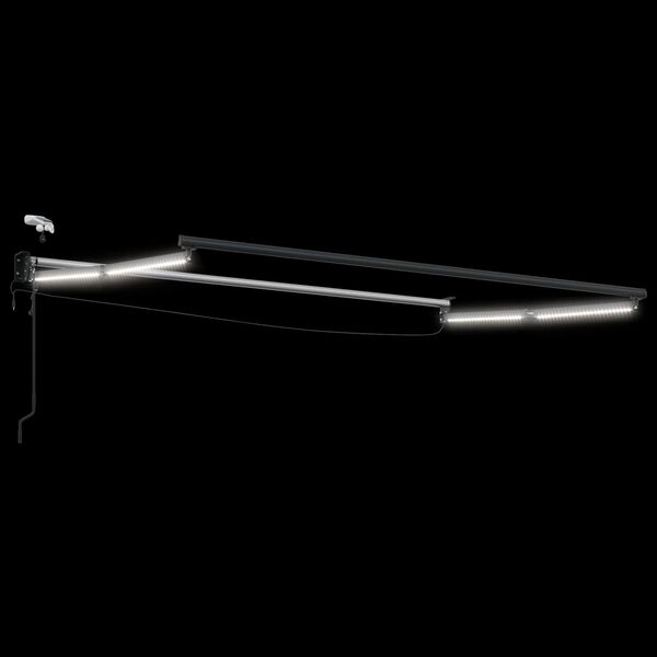 vidaXL Elektrick&yacute; automatick&yacute; r&aacute;m mark&iacute;zy Antracit 2,5 x 2 m Hlin&iacute;k