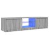 vidaXL TV skrinka s LED svetlami siv&yacute; dub sonoma 140x40x36 cm