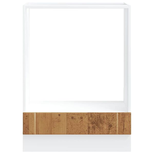 vidaXL Skrinka na r&uacute;ru Lucca, star&eacute; drevo, kompozitn&eacute; drevo