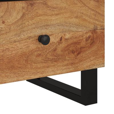vidaXL Nočná skrinka masívne akáciové drevo a spracované drevo