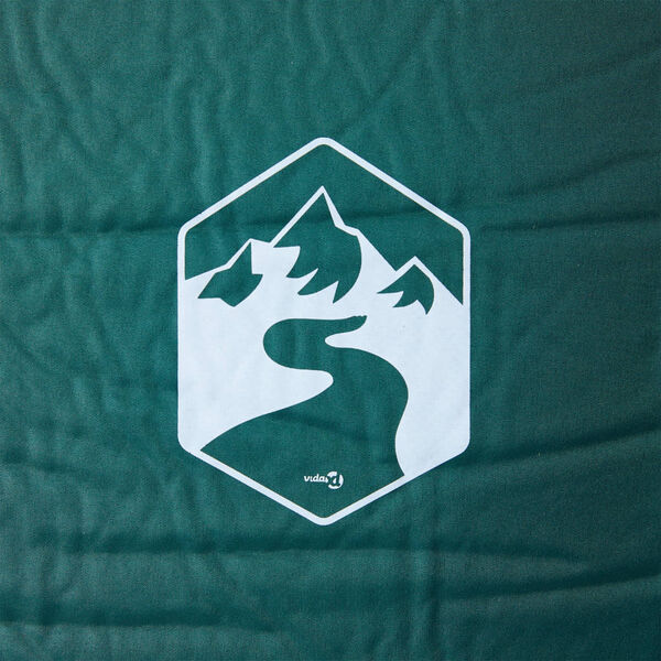 vidaXL Samonafukovac&iacute; kempingov&yacute; matrac s vank&uacute;&scaron;om, 1 osoba, zelen&yacute;