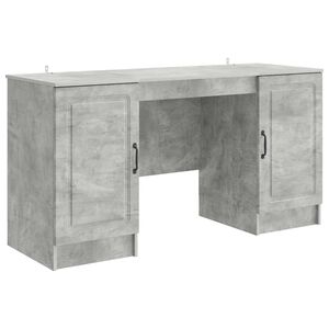vidaXL St&ocirc;l Bet&oacute;novo siv&aacute; 142,5 x 50 x 75 cm Kompozitn&eacute; drevo