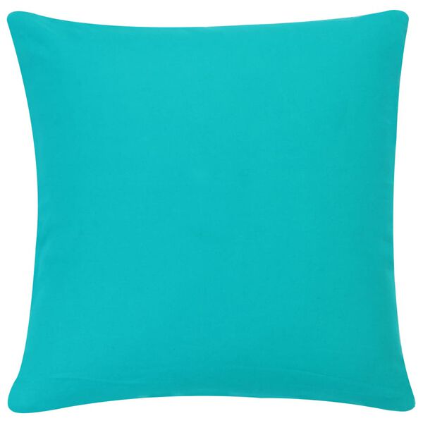 vidaXL Vankúše 2 ks zelené a zlaté 40x40 cm zamat lesklá potlač