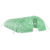 vidaXL F&oacute;liovn&iacute;k s oceľov&yacute;m r&aacute;mom zelen&yacute; 60 m&sup2; 12x5x2,3 m
