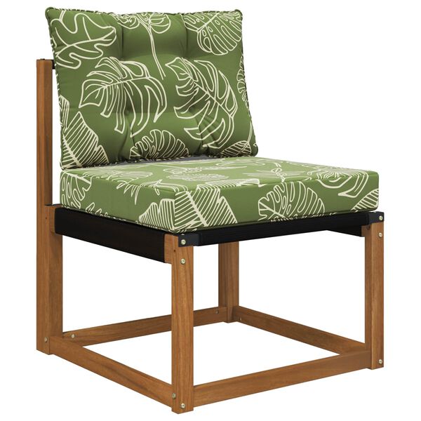 vidaXL Vank&uacute;&scaron; na vonkaj&scaron;iu pohovku 2 pcs Design s listami Polyester