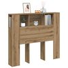 vidaXL Čelo postele so skrinkou 120x18,5x103,5 cm kompozitné drevo