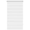 vidaXL Zebrov&aacute; roleta 70,9x120 cm &Scaron;&iacute;rka l&aacute;tky 66,7 cm biela