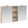 vidaXL Set kabinetov do k&uacute;peľne 3 ks 130 x 14,5 x 70 cm