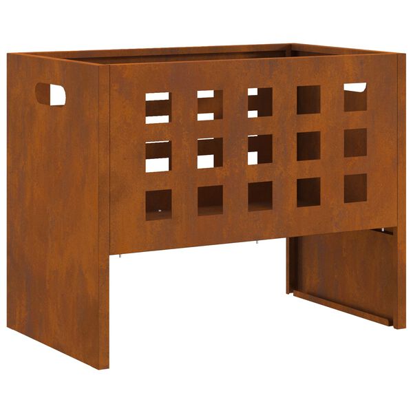 vidaXL Ohnisko Hnedá 50 x 30 x 40 cm Oceľ