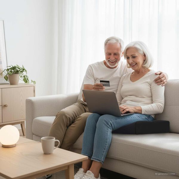 vidaXL Podložka na sedadlo Čierna 40 x 40 x 11 cm PU pena