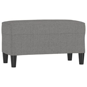 vidaXL Lavica tmavosiv&aacute; 70x35x41 cm l&aacute;tka