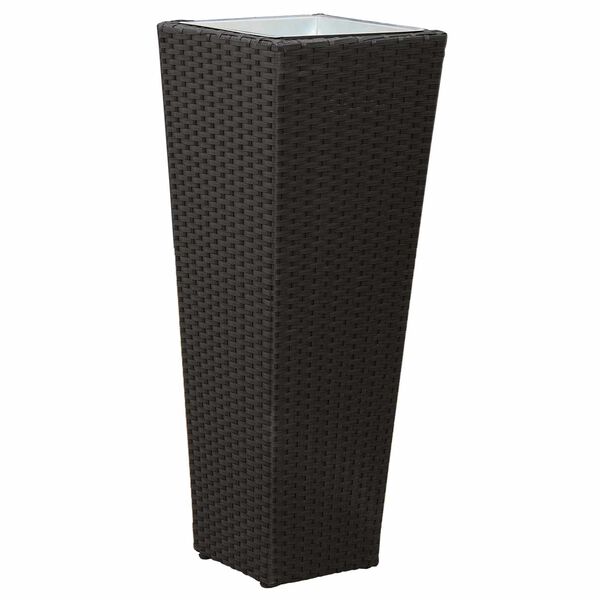 vidaXL Vonkaj&scaron;ia s&uacute;prava 3 pcs Čierna Kov