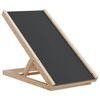 vidaXL Rampa pre psa &scaron;ed&aacute; 70x35 cm jedľov&eacute; mas&iacute;vne drevo