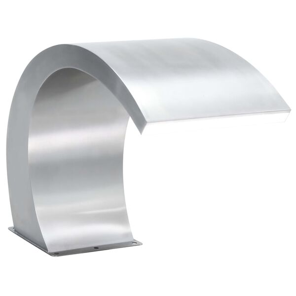 vidaXL Baz&eacute;nov&aacute; font&aacute;na s LED, nehrdzavej&uacute;ca oceľ 30x60x45 cm