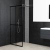 vidaXL Sprchová zástena walk-in, priehľadné tvrdené sklo 90x195 cm